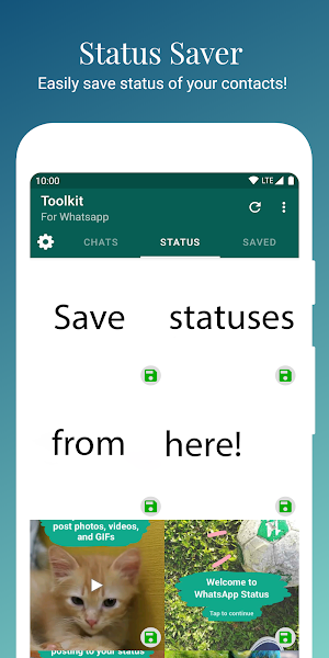 Status Saver for WhatsApp - Do Screenshot 0