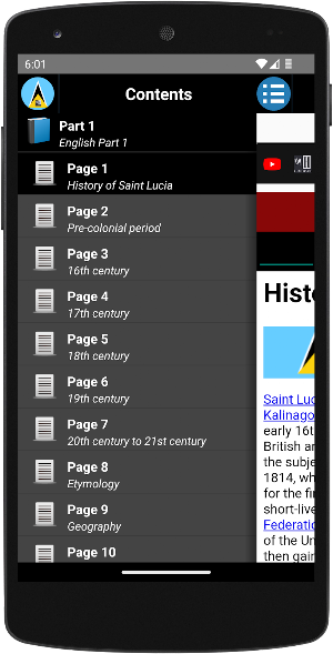 History of Saint Lucia Screenshot 0