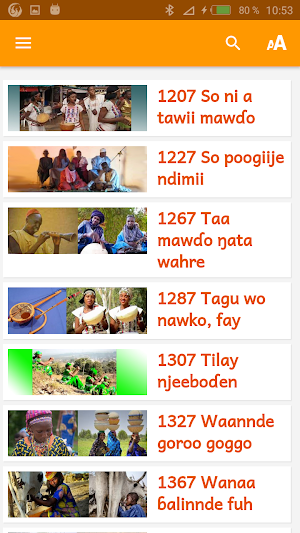 Fulfulde proverbes avec audio vol5 Screenshot 0