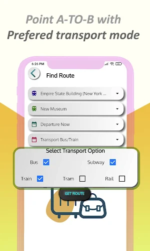 Local transit app : Public Transport Directions Screenshot 3