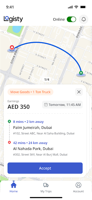 Logisty Driver Screenshot 0