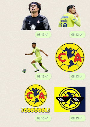 Club América Stickers Screenshot 2