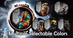 Crazy Animals Watch Face Screenshot 1