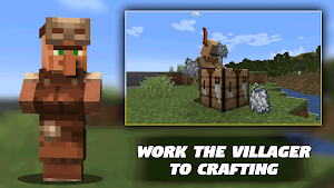 Villagers Build mod for MCPE Screenshot 1