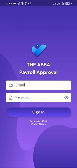 THE ABBA Payroll Approval Screenshot 0