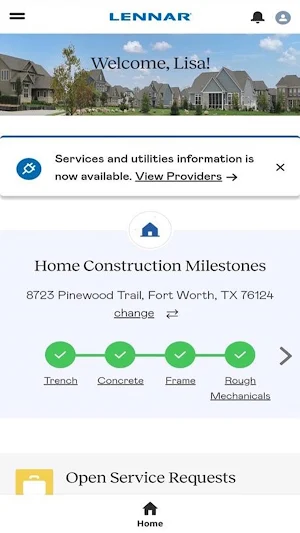 Lennar Account Screenshot 3