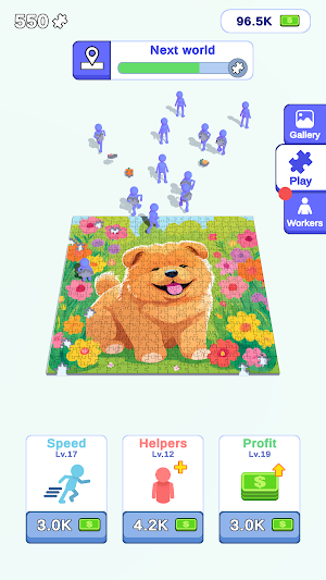 Jigsaw Idle Screenshot 1