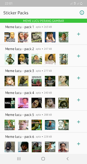 Meme Lucu Perang Gambar Stiker WA Screenshot 2