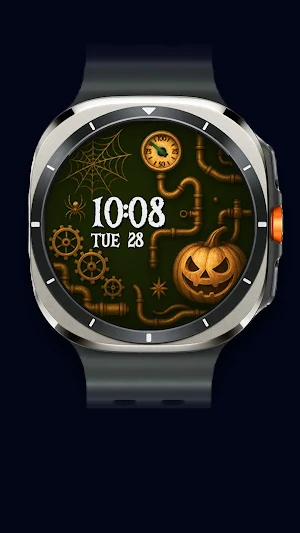 Tancha Halloween Watch Face Screenshot 2