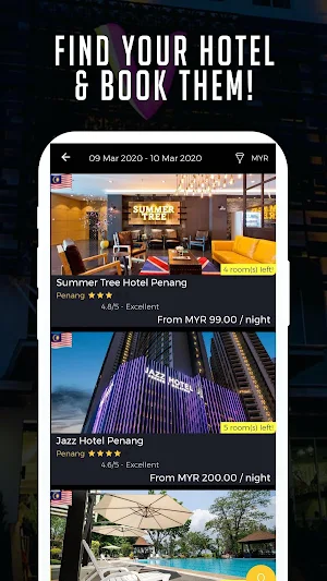 VHM Hotels Screenshot 1
