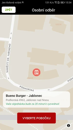 Bueno Burger - Jablonec Screenshot 1