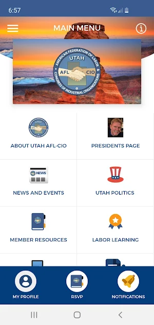Utah AFL-CIO Screenshot 2