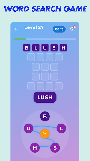 Word Quest - Word Search Game Screenshot 1