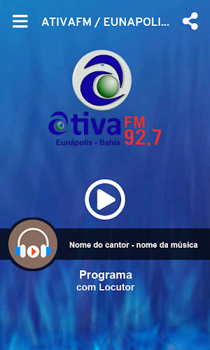 ATIVAFM / EUNÁPOLIS Screenshot 0