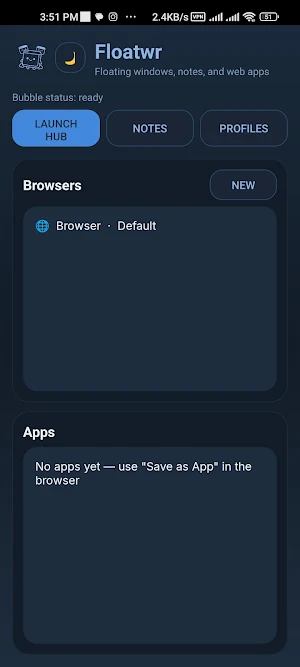 floatwr Screenshot 1