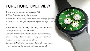 Golden Green For Wear OS Screenshot 1