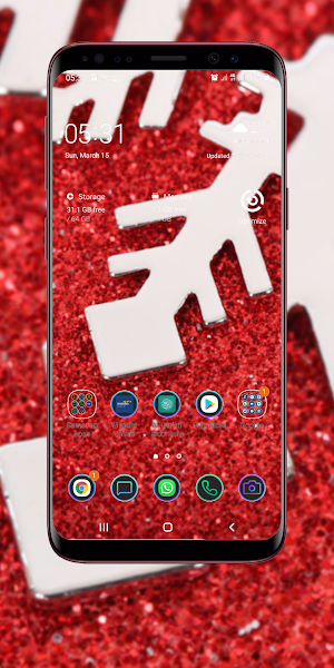 Glitter Wallpaper Screenshot 0