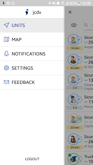 SicuroPeople Monitoring Screenshot 1