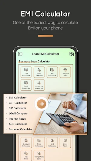 EMI Calculator - Loan Planner Screenshot 1