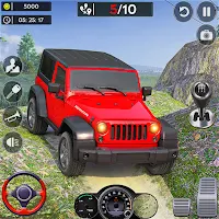 Hill Jeep Driving: Jeep Games