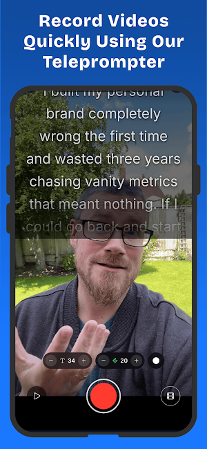 Vidonary - Video Teleprompter Screenshot 3