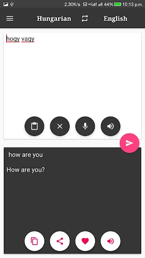 Hungarian-English Translator Screenshot 3