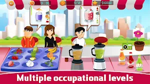 Fruit Juice Chef-cooking city restaurant game Screenshot 1