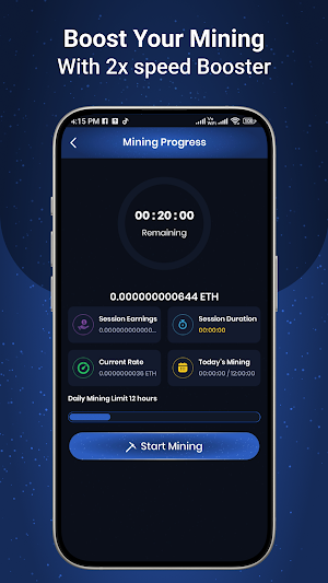 EthRent - ETH Rent Miner Screenshot 1