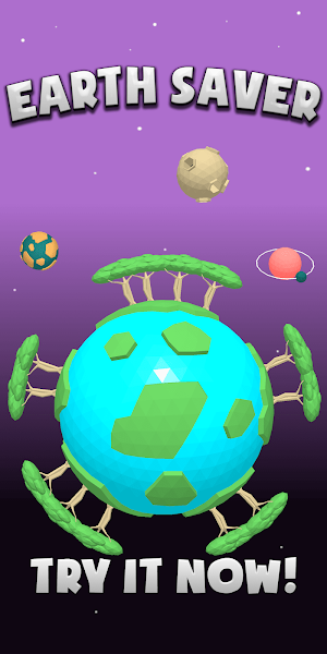 EarthSaver : Plant Trees And Color The Earth! Screenshot 0