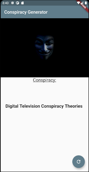 Conspiracy Generator Screenshot 1