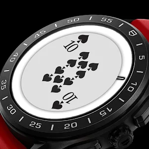 Cards Spade Watch Face 050 Screenshot 0