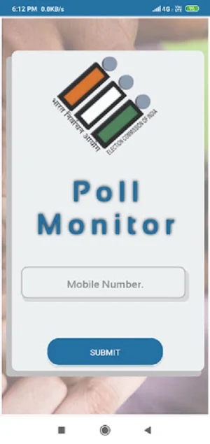 WB PollMonitoring App Screenshot 0