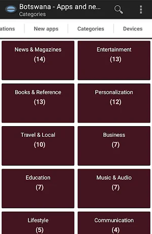 Botswana apps Screenshot 3