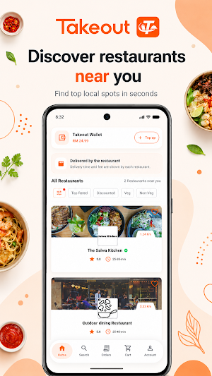 Takeout Local Food Delivery Screenshot 3
