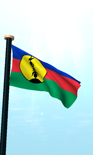 New Caledonia Flag 3D Screenshot 1