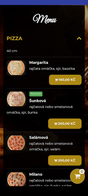 Kebab Pizza Moravsky Krumlov Screenshot 2