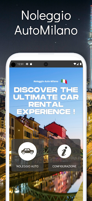 Noleggio Auto Milano Screenshot 0