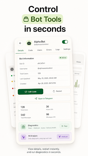 NxCreate: Build bots Screenshot 1