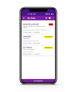 OnTime Work Time app - Easy Screenshot 1