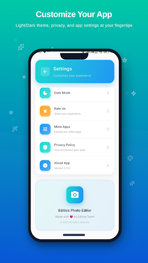 Editiva Photo Editor Screenshot 1