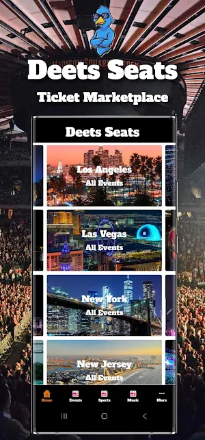 DeetsSeats • Event Tickets Screenshot 0