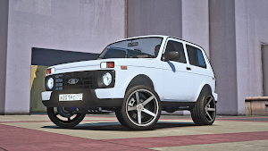 Lada Niva City Driving Simulator Screenshot 3