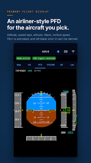 SkyAero: ADS-B & Air Band SDR Screenshot 2