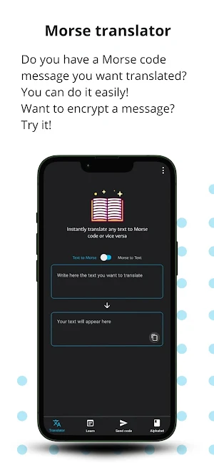 Morse Code: Learn, Translate Screenshot 1