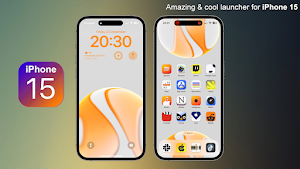 iPhone 15 pro max Launcher iOS Screenshot 1