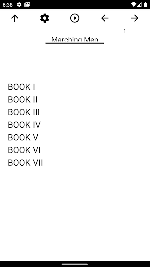 Book, Marching Men Screenshot 0