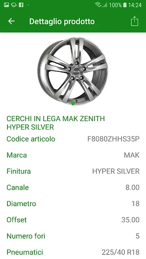 MyWheels - Donadello Screenshot 2