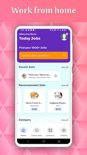 Work From Home Jobs Screenshot 3