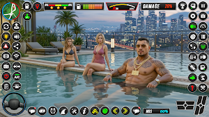 Gangster Car Driving Simulator Screenshot 2