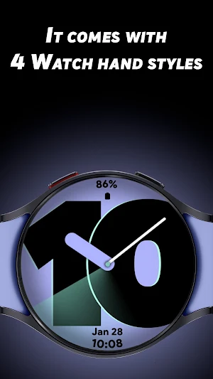 Pixel Analog 4 - Watch face Screenshot 2